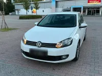 Gebraucht VW Golf VI 110 PS (80 kW) 2009 Weiß Kleinwagen