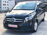 Gebraucht Mercedes V220 163 PS (119 kW) 2021 Schwarz Van / Kleinbus