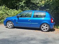 Gebraucht Renault Clio 75 PS (55 kW) 2005 Blau Kleinwagen