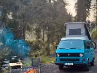 Używany VW Multivan 68 KM (50 kW) 1982 Niebieski Minivan