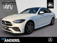 Gebraucht Mercedes C220 AMG 200 PS (147 kW) 2022 Polarweiss Limousine