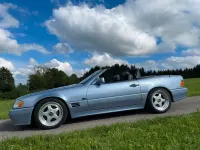 Gebraucht Mercedes SL300 231 PS (169 kW) 1992 Blau Cabrio