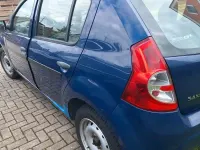 Brugt Dacia Sandero 75 HK (55 kW) 2009 Blå Hatchback