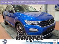 Gebraucht VW T-Roc Active 150 PS (110 kW) 2021 Ravennablau (blue), metallic SUV
