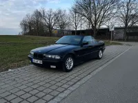 Gebraucht BMW 318 Basis 116 PS (85 kW) 1997 Schwarz Cabrio