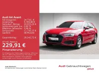 Gebraucht Audi A4 163 PS (119 kW) 2022 Tangorot metallic Kombi