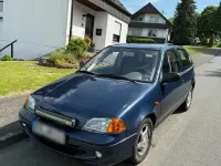 Gebraucht Subaru Justy 86 PS (63 kW) 2002 Blau Kleinwagen