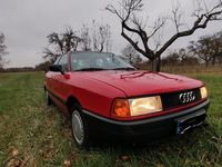 gebraucht Audi 80 B3 1.9E mit 98000 km Projektaufgabe