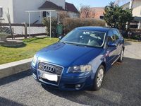 Gebraucht Audi A3 Sportback Attraction 140 PS (102 kW) 2007 Blau Kleinwagen