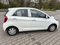 Gebraucht Kia Picanto Attract 69 PS (50 kW) 2014 Weiß Kleinwagen