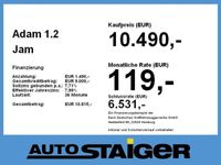 gebraucht Opel Adam 1.2 Jam Klimaanlage, Bluetooth, Alu,
