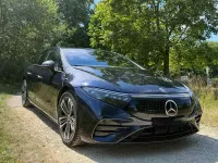 Gebraucht Mercedes EQS450+ AMG line 244 kW (333 PS) 2022 Blau Limousine