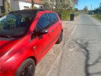 Brugt Fiat Punto 77 HK (56 kW) 2006 Rød Hatchback