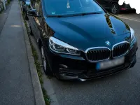 Gebraucht BMW 220 Gran Tourer Luxury Line 190 PS (139 kW) 2019 Schwarz Van / Kleinbus