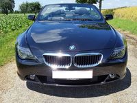 Gebraucht BMW 630 Cabriolet 258 PS (189 kW) 2007 Schwarz metallic Cabrio