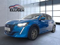 Gebraucht Peugeot e-208 Allure 100 kW (136 PS) 2021 Blau Kleinwagen