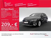 Gebraucht Audi A3 Advanced Plus 110 PS (80 kW) 2023 Brillantschwarz Limousine