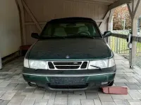 Gebraucht Saab 900 Cabriolet 185 PS (136 kW) 1994 Grün Cabrio