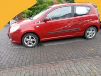 Gebraucht Chevrolet Aveo 74 PS (54 kW) 2010 Rot Kleinwagen