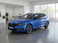 Gebraucht Skoda Superb SportLine 200 PS (147 kW) 2023 Blau Kombi