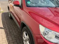 Gebraucht VW Touran Trendline 140 PS (102 kW) 2009 Rot Van / Kleinbus