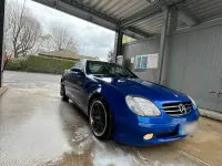 Gebraucht Mercedes SLK200 163 PS (119 kW) 2001 Blau Cabrio
