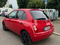 Gebraucht Nissan Micra Visia 65 PS (47 kW) 2009 Rot Limousine