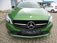 Gebraucht Mercedes A180 Night 122 PS (89 kW) 2017 Elbait gruen  metallic Kleinwagen