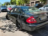Brugt Mercedes E200 Elegance 163 HK (119 kW) 2003 Sort Sedan