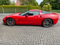 Begagnad Corvette C6 437 HK (321 kW) 2008 Röd Sportkupé