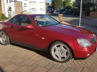 Gebraucht Mercedes SLK230 193 PS (141 kW) 1998 Rot Cabrio