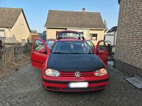 Gebraucht VW Golf IV 1998 Rot Kleinwagen