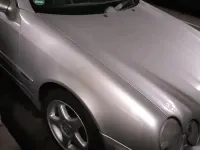 Gebraucht Mercedes CLK200 163 PS (119 kW) 2001 Silber Cabrio