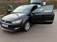 Gebraucht VW Polo Comfortline 69 PS (50 kW) 2011 Schwarz Kleinwagen