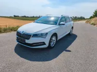 Gebraucht Skoda Superb 150 PS (110 kW) 2022 Weiß Limousine