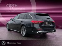 Gebraucht Mercedes C180 AMG line 170 PS (125 kW) 2024 Metalliclack graphitgrau Kombi