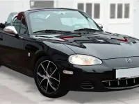 Gebraucht Mazda MX5 116 PS (85 kW) 2004 Schwarz Cabrio