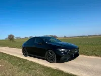 Gebraucht Mercedes A200 AMG line 163 PS (119 kW) 2024 Schwarz Limousine