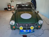 Używany MG Midget 69 KM (50 kW) 1965 Zielony Kabriolet
