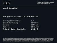 Gebraucht Audi Q6 e-tron Ambiente 185 kW (252 PS) 2025 Mythosschwarz metallic SUV