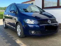 Gebraucht VW Golf Plus Cross Team 105 PS (77 kW) 2010 Blau Van / Kleinbus