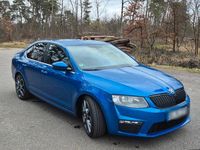 Gebraucht Skoda Octavia RS 220 PS (161 kW) 2014 Blau Kleinwagen