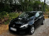 Gebraucht VW Golf VI Comfortline 122 PS (89 kW) 2009 Schwarz Kleinwagen
