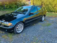 Gebraucht BMW 318 143 PS (105 kW) 2002 Schwarz Kombi