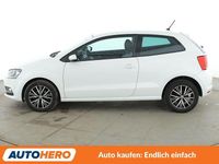 Gebraucht VW Polo Allstar 75 PS (55 kW) 2016 Weiß Kleinwagen