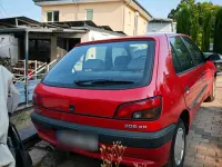 Gebraucht Peugeot 306 89 PS (65 kW) 1995 Rot Kleinwagen