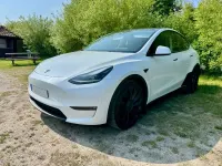 Brugt Tesla Model Y Performance 392 kW (534 HK) 2022 Hvid SUV