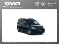 Neu VW Caddy Dark Label 122 PS (89 kW) 2026 Schwarz Van / Kleinbus