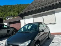 Gebraucht Peugeot 206 75 PS (55 kW) 2005 Schwarz Kleinwagen