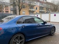 Gebraucht Mercedes C220 170 PS (125 kW) 2017 Blau Limousine